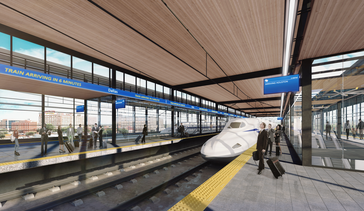 Texas Central and Amtrak Look at High-Speed Rail Between Dallas and Houston
