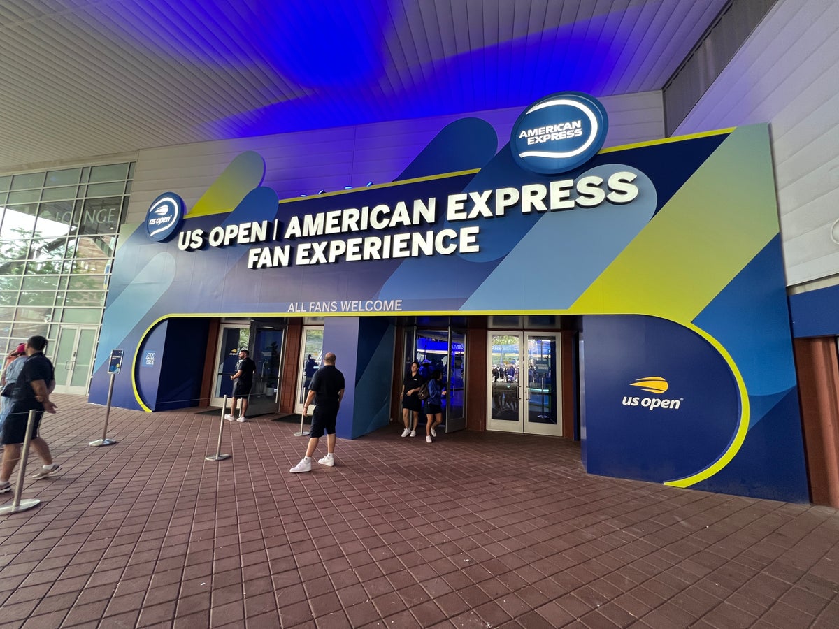US Open Amex Fan Experience Entrance