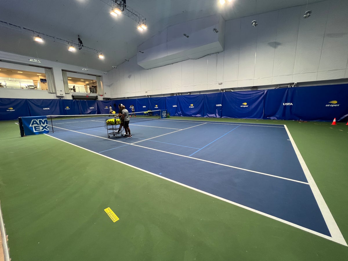 US Open Amex Tennis Courts