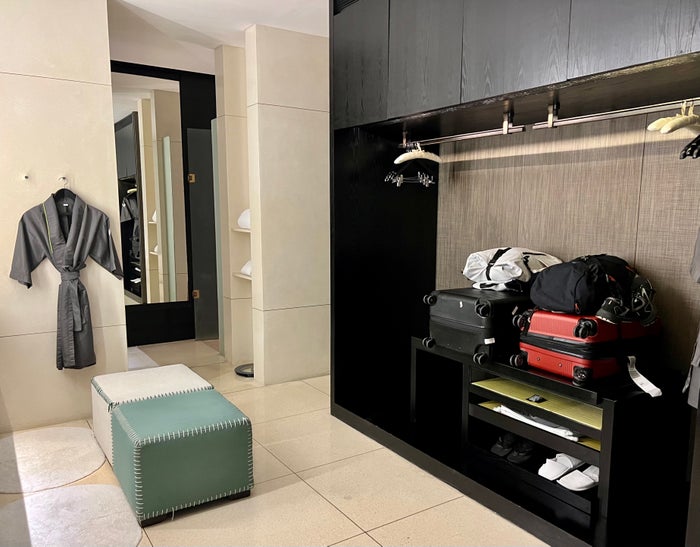 W Seminyak Bali Marvellous Villa bathroom storage W Seminyak Bali Marvellous Villa bathroom storage