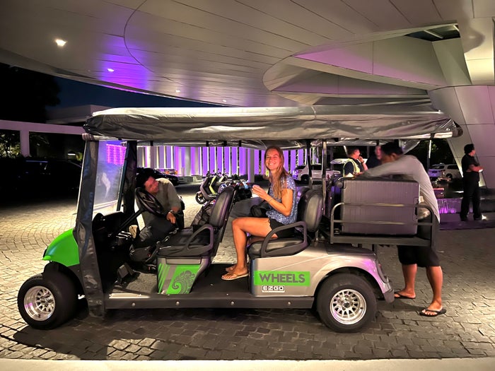 W Seminyak Bali check in buggy W Seminyak Bali check in buggy