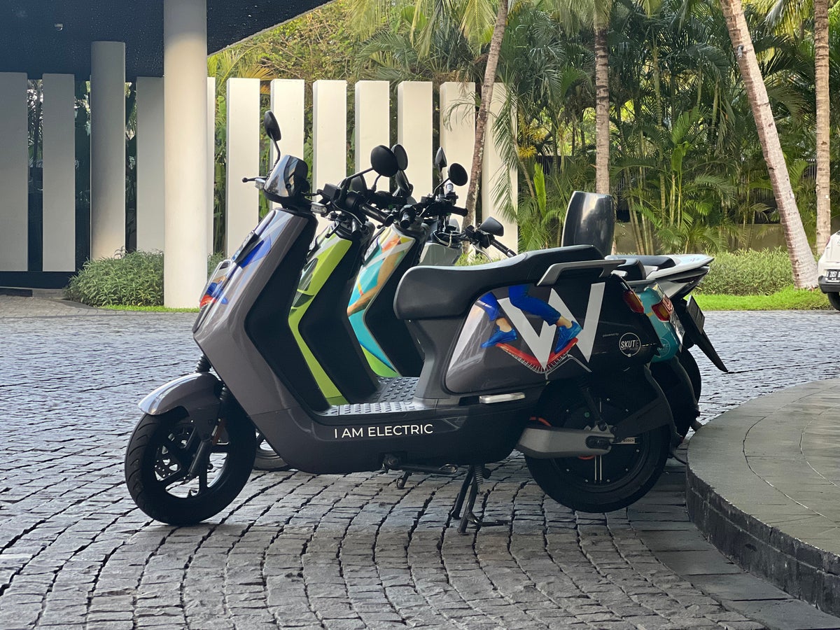 W Seminyak Bali electric motorbikes