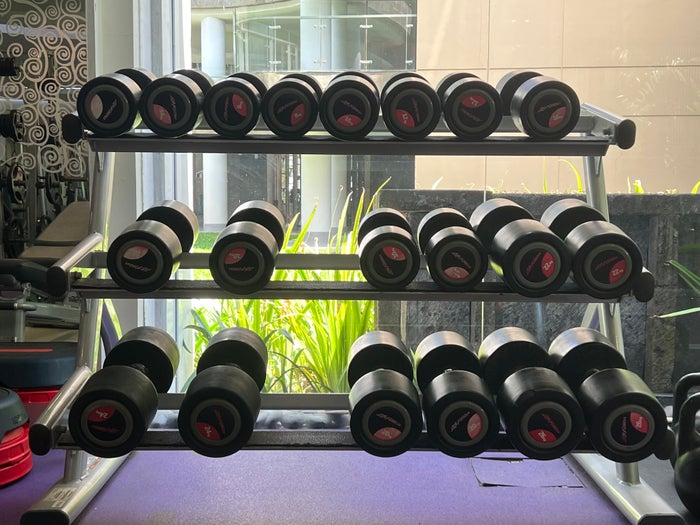 W Seminyak Bali free weights W Seminyak Bali free weights