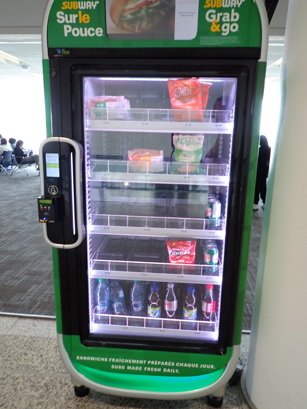 YYZ Terminal 1 Gate 51 vending machine