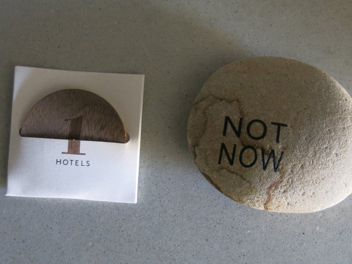 1 Hotel San Francisco key and do not disturb 1 Hotel San Francisco key and do not disturb