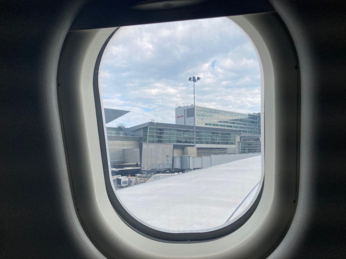 Air Canada A330 300 economy YUL LAX window