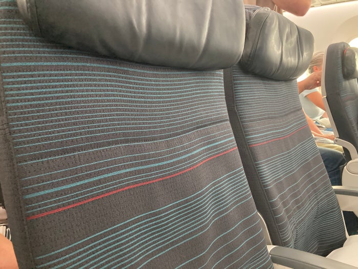 Air Canada B787-9 FRA to YUL economy seat pattern