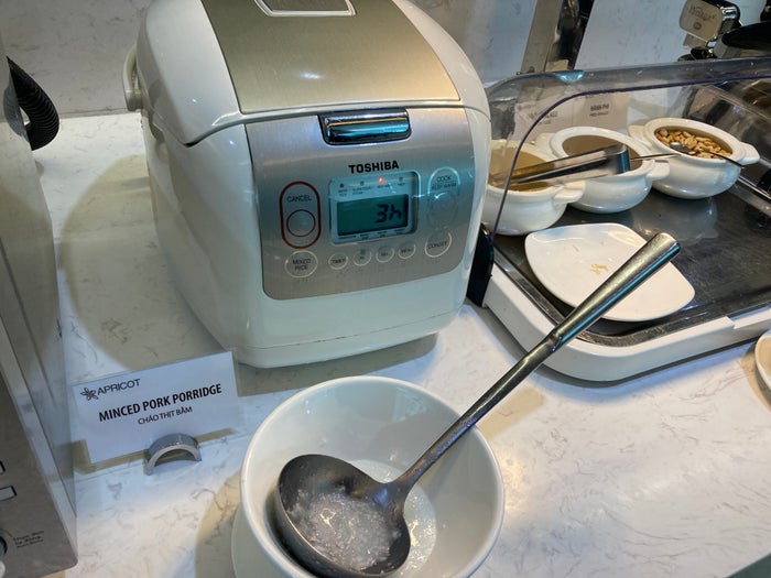 Apricot Business Lounge SGN porridge Apricot Business Lounge SGN porridge
