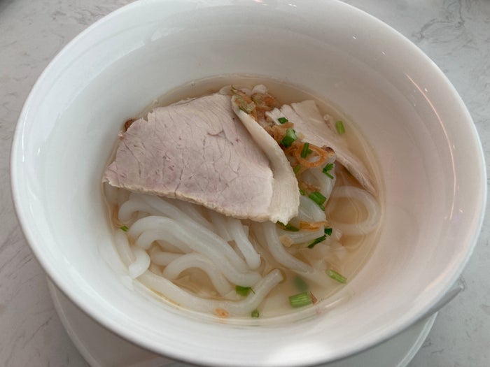 Apricot Business Lounge SGN noodle soup Apricot Business Lounge SGN soup