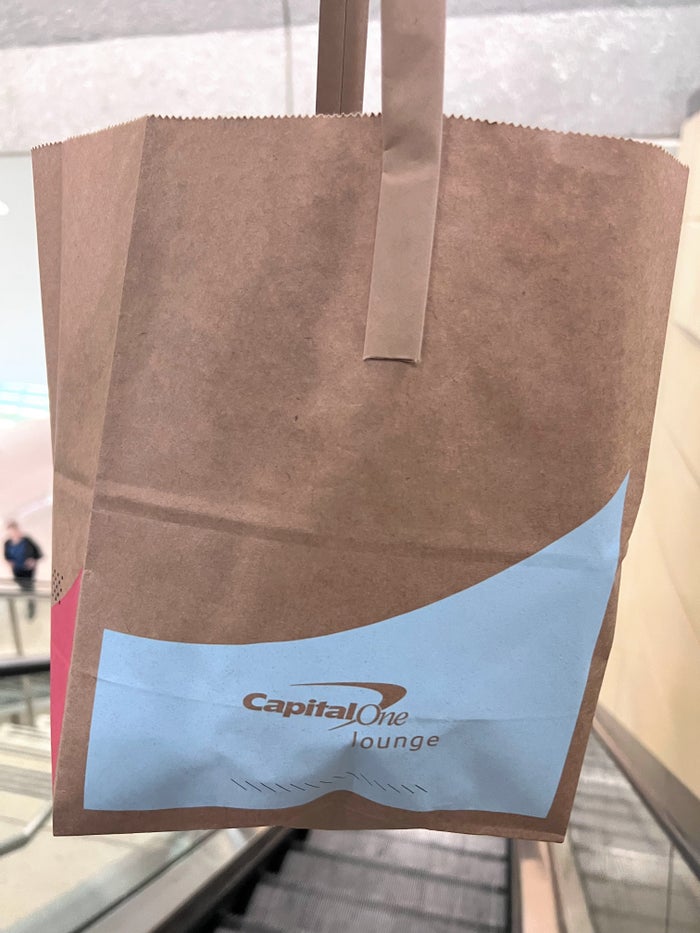 Capital One to go bag Capital One to go bag