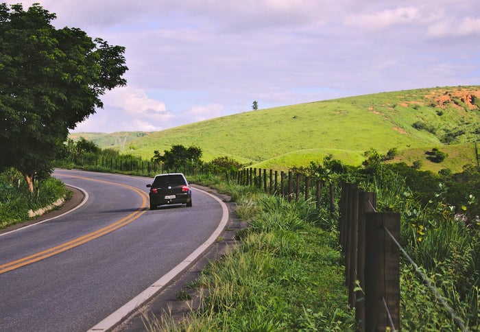 Car on Road Car on Road