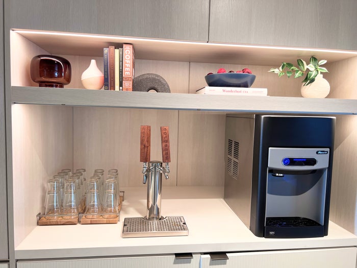 Cold Brew on tap at Capital One Lounge IAD Cold Brew on tap at Capital One Lounge IAD