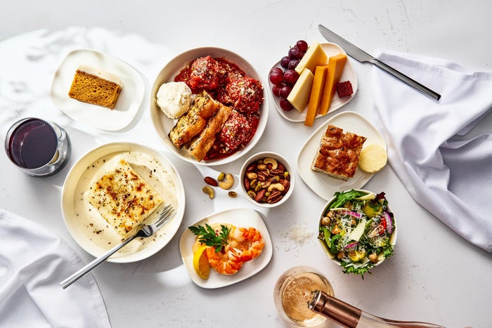 Delta One Transcon meals Delta One Transcon meals