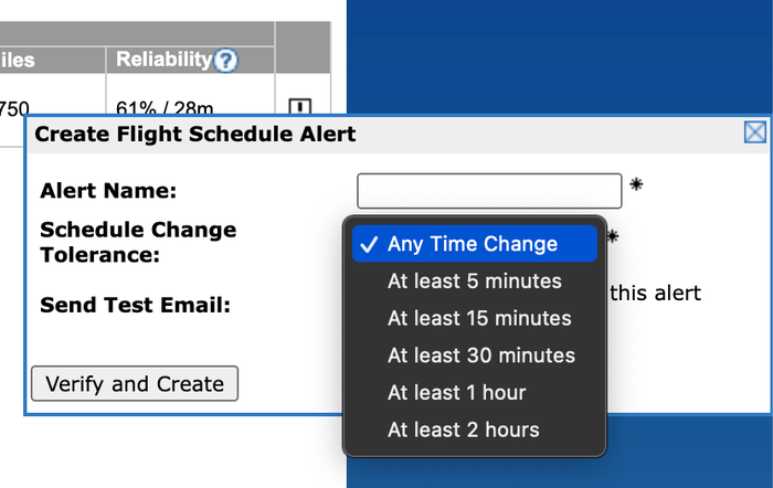 ExpertFlyer flight schedule change alert ExpertFlyer flight schedule change alert