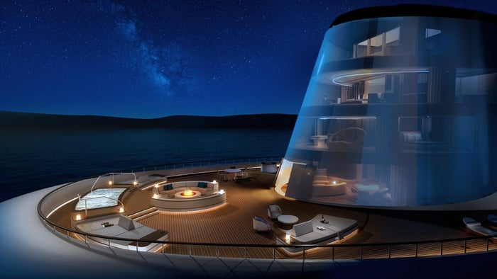 Four Seasons Yacht Funnel Suite Four Seasons Yacht Funnel Suite
