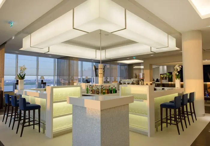 Gulf Air Falcon Gold Lounge LHR Gulf Air Falcon Gold Lounge LHR