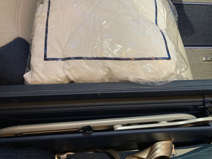 ITA premium economy tray table in arm rest GRU FCO ITA premium economy tray table in arm rest GRU FCO
