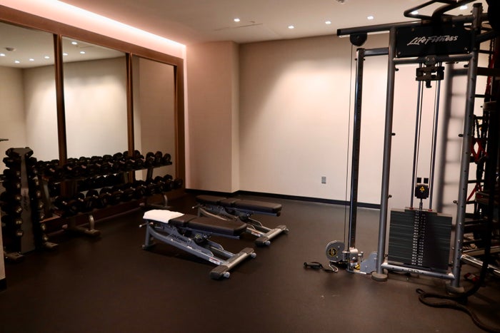 JW Marriott Charlotte Gym Strength Equipment JW Marriott Charlotte Gym Strength Equipment