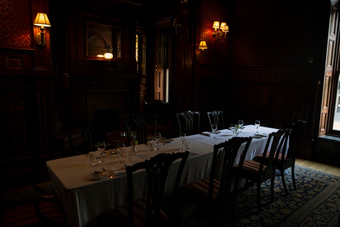 Le Mount Stephen lower meeting room Le Mount Stephen lower meeting room