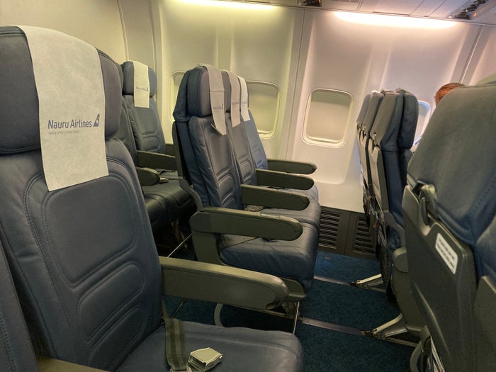 Nauru Airlines economy seat pitch Nauru Airlines economy seat pitch
