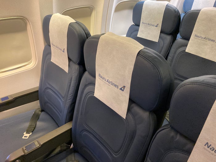 Nauru Airlines economy seats Nauru Airlines economy seats