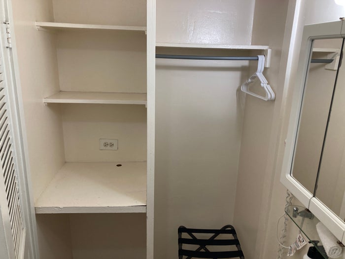 Pacific Marina Inn closet Pacific Marina Inn closet