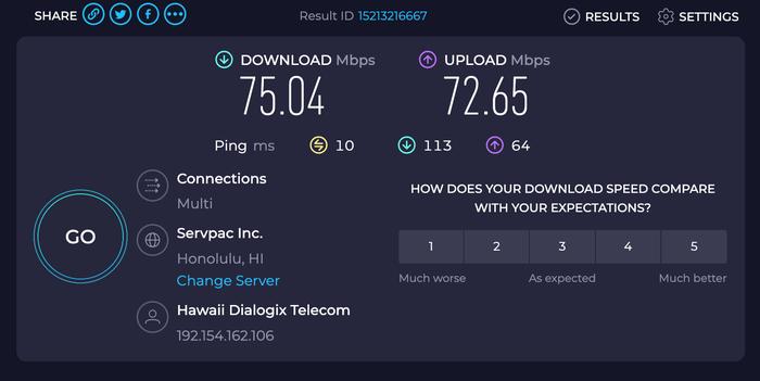 Pacific Marina Inn speed test Pacific Marina Inn speed test