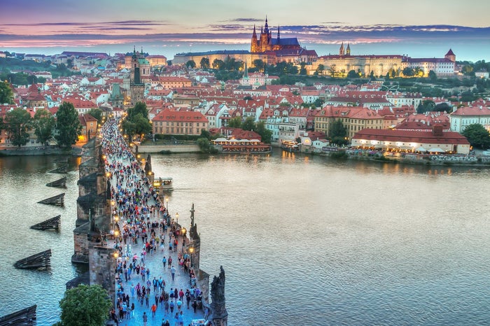 Prague view