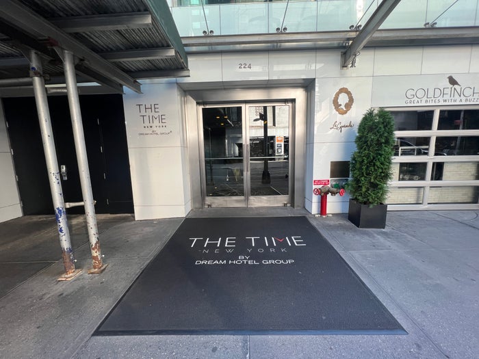 The Time New York Front Entrance The Time New York Front Entrance