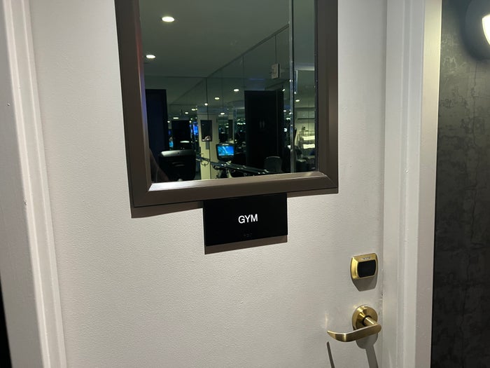 The Time New York Gym Door The Time New York Gym Door