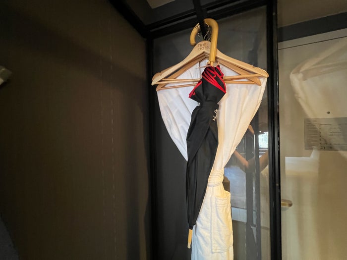 The Time New York Umbrella and Hangers The Time New York Umbrella and Hangers