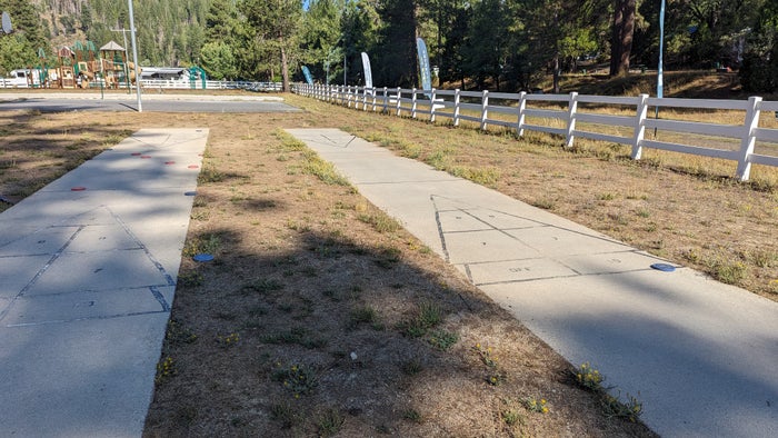 Thousand Trails Yosemite Lakes amenities shuffleboard Thousand Trails Yosemite Lakes amenities shuffleboard