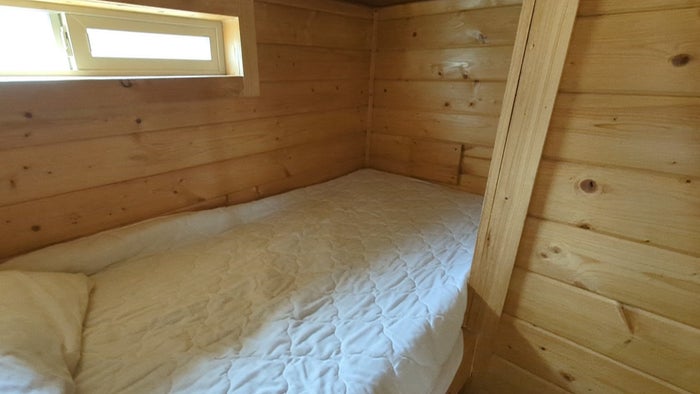 Thousand Trails Yosemite Lakes cabin bunk bed cubby Thousand Trails Yosemite Lakes cabin bunk bed cubby