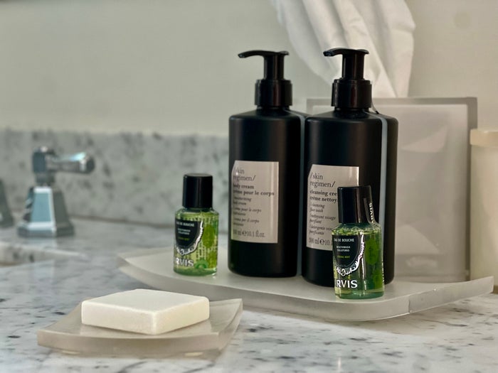 W Rome EWOW bathroom amenities 
