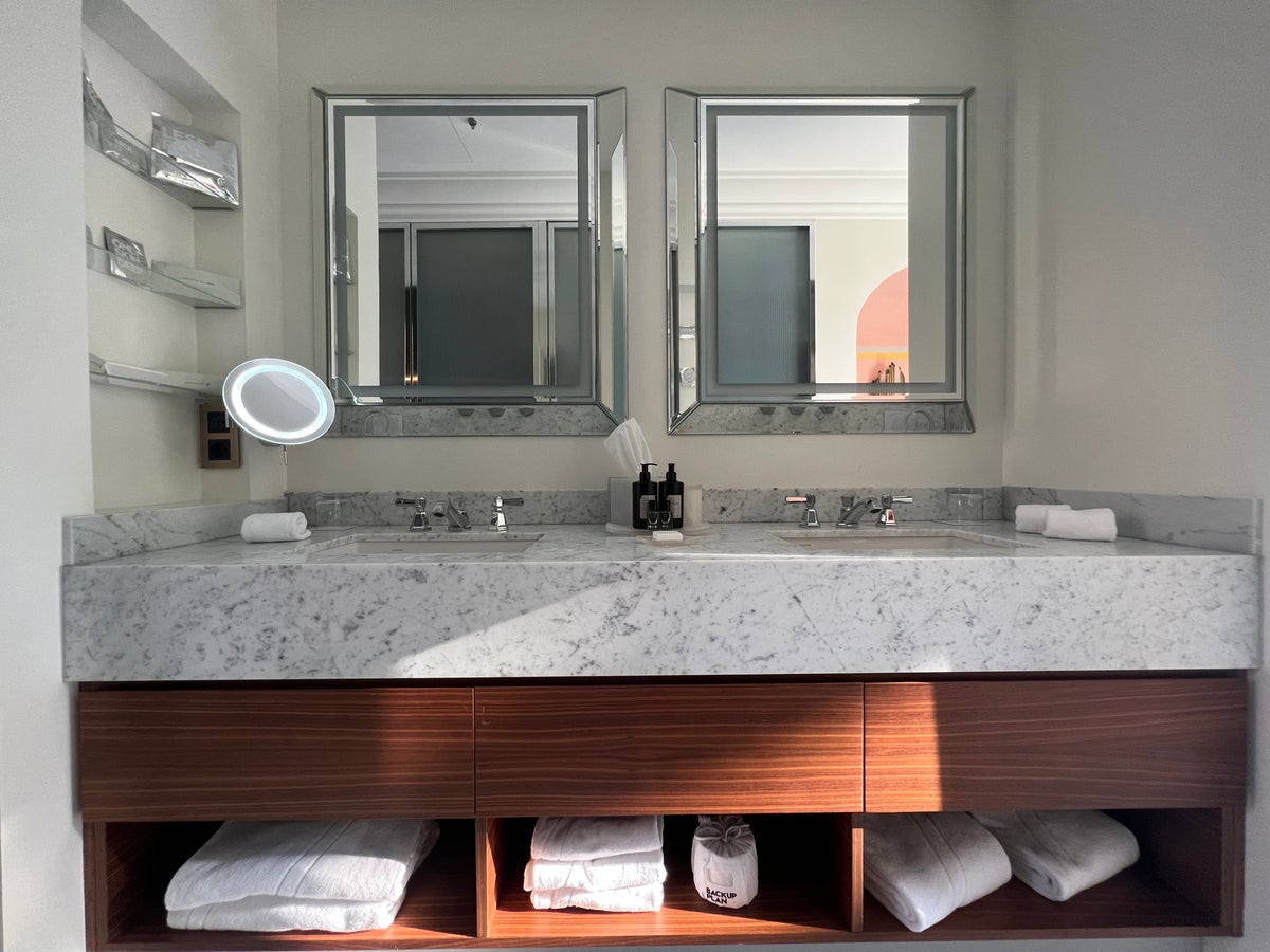 W Rome EWOW bathroom double vanity