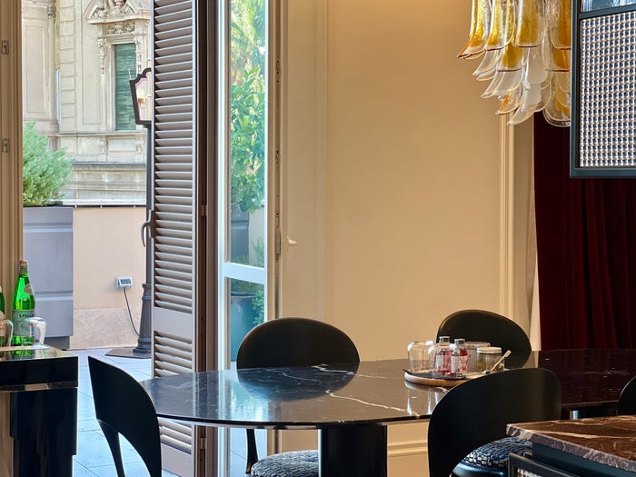 W Rome EWOW dining area