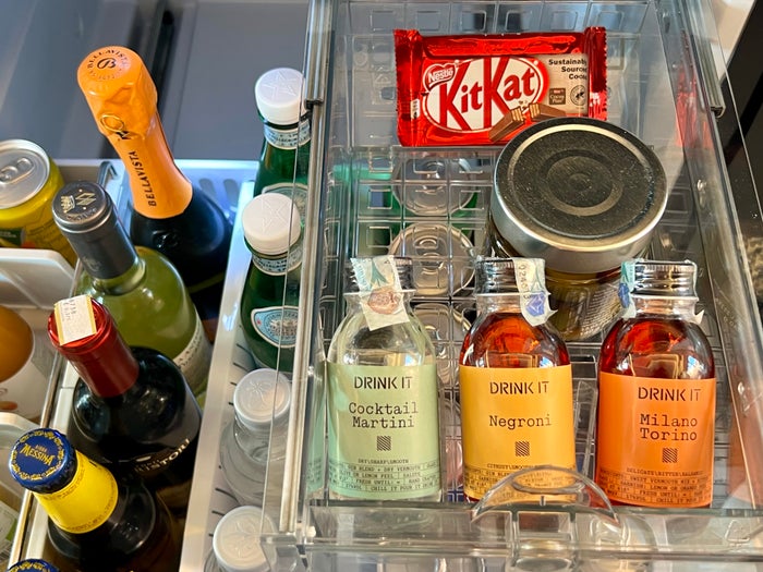 W Rome EWOW mini bar 
