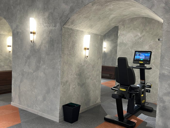 W Rome gym privacy