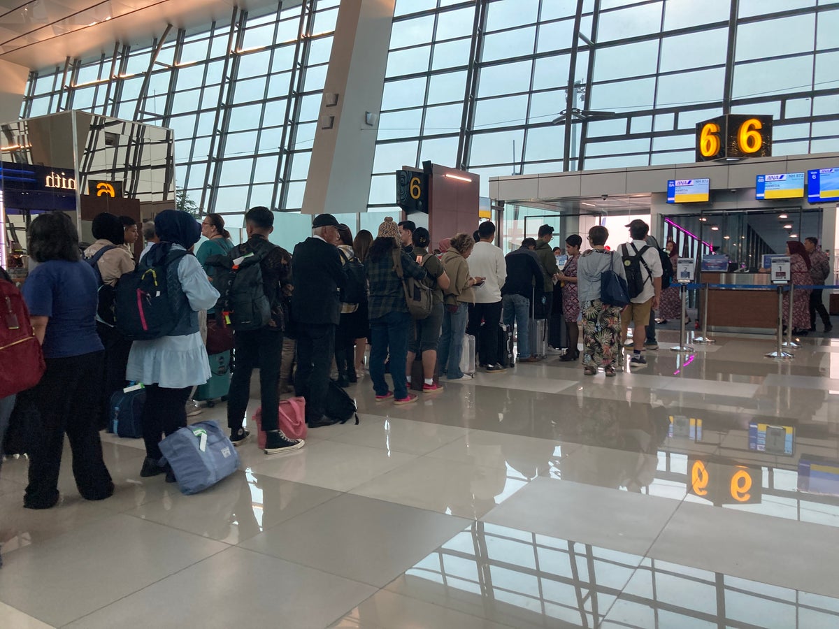 ANA boarding at CGK airport