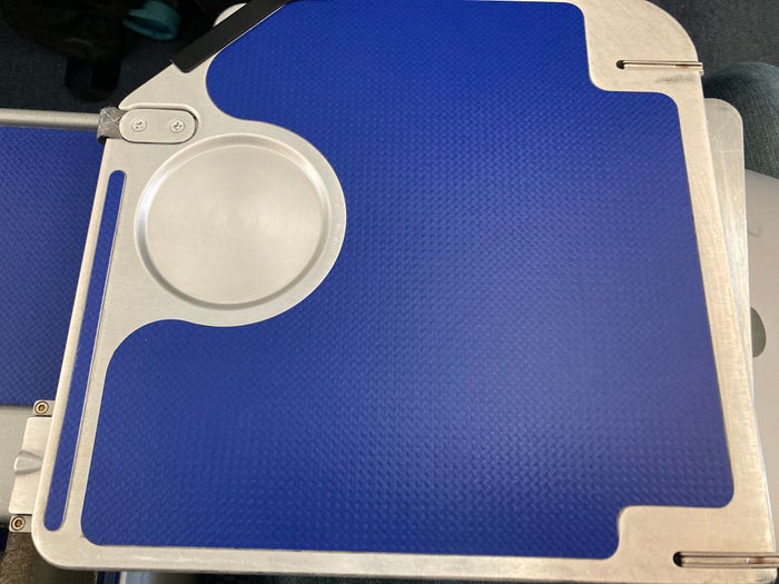 ANA premium economy Boeing 787 tray table ANA premium economy Boeing 787 tray table