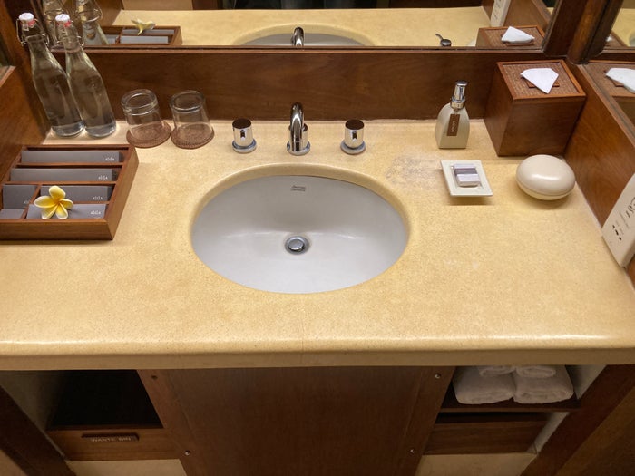 Alila Manggis Bali bathroom sink Alila Manggis Bali bathroom sink