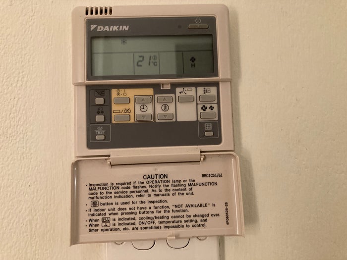 Alila Manggis Bali bedroom thermostat Alila Manggis Bali bedroom thermostat