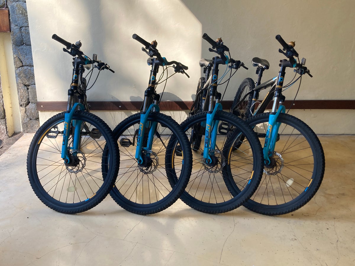 Alila Manggis Bali bikes for use