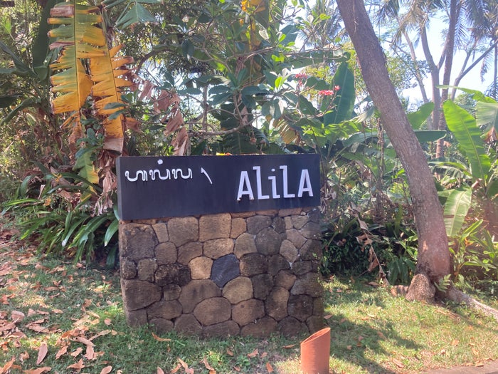 Alila Manggis Bali entrance Alila Manggis Bali entrance