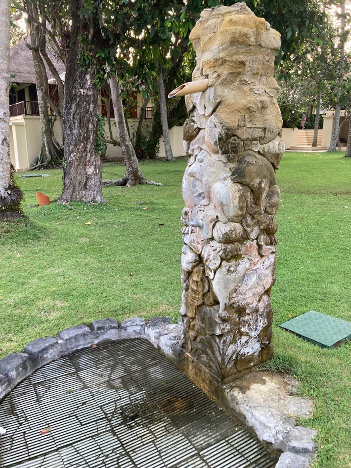 Alila Manggis Bali pool foot wash station Alila Manggis Bali pool foot wash station