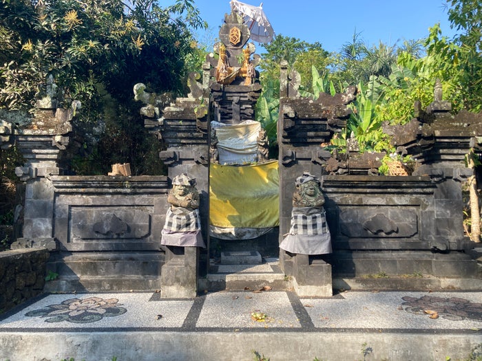 Alila Manggis Bali temple near entrance Alila Manggis Bali temple near entrance