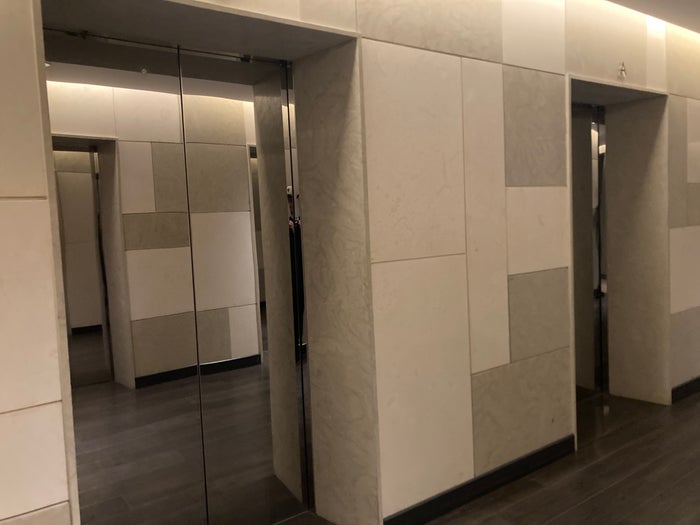 Alila SCBD Jakarta elevator waiting area Alila SCBD Jakarta elevator waiting area