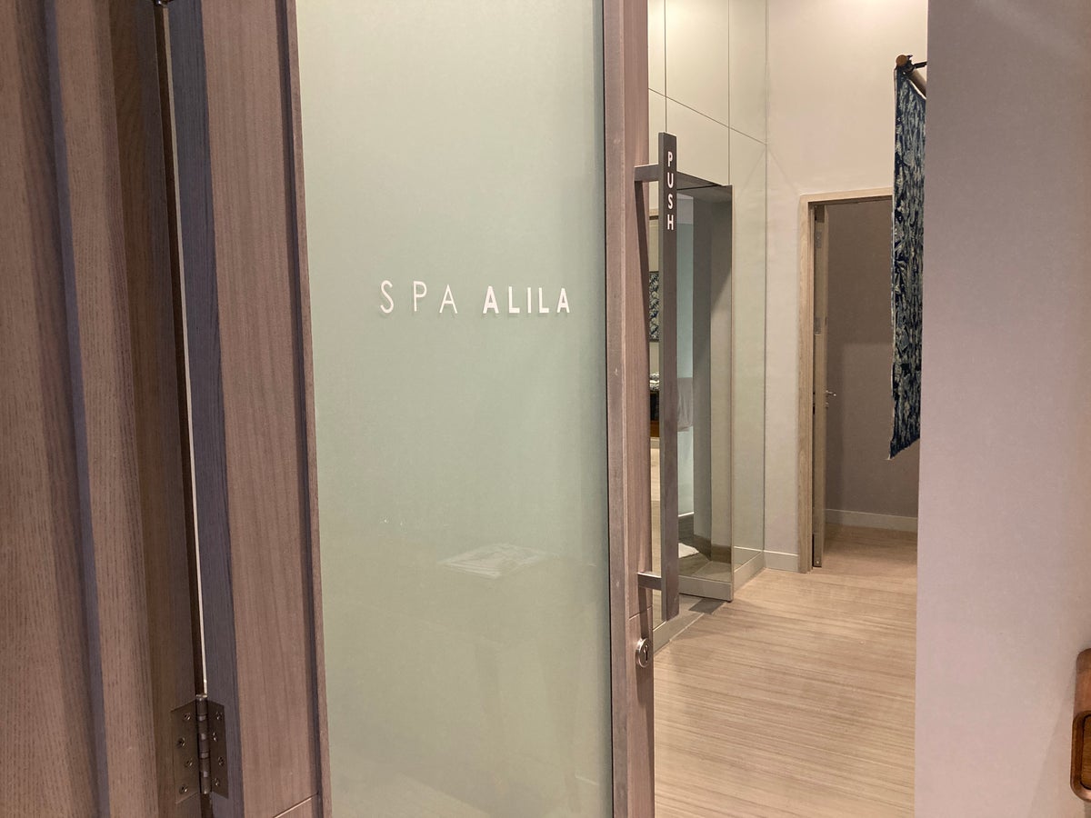 Alila SCBD Jakarta spa massage room entrance