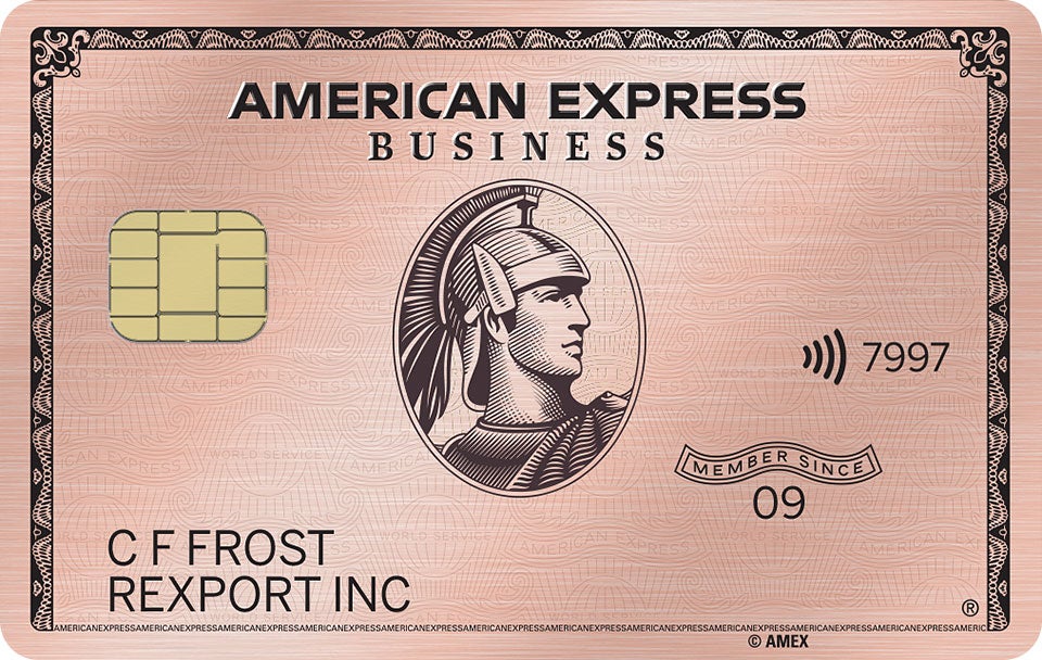 Amex Business Gold Card Rose
