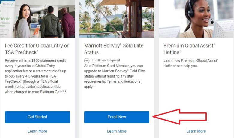 Amex Platinum Card Marriott Status